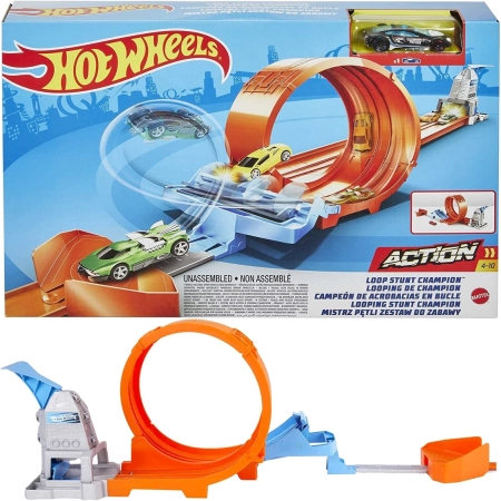 Hot Wheels Action Mistrz Pętli Rywalizacja Mistrzów GTV13
